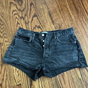 AGOLDE Black Parker Women’s Jean Short EUC